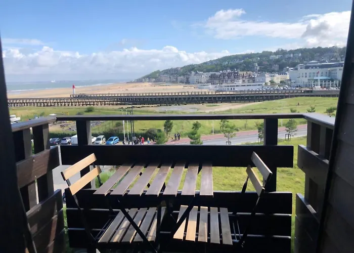 Vue mer splendide, Port-Deauville proche Plage